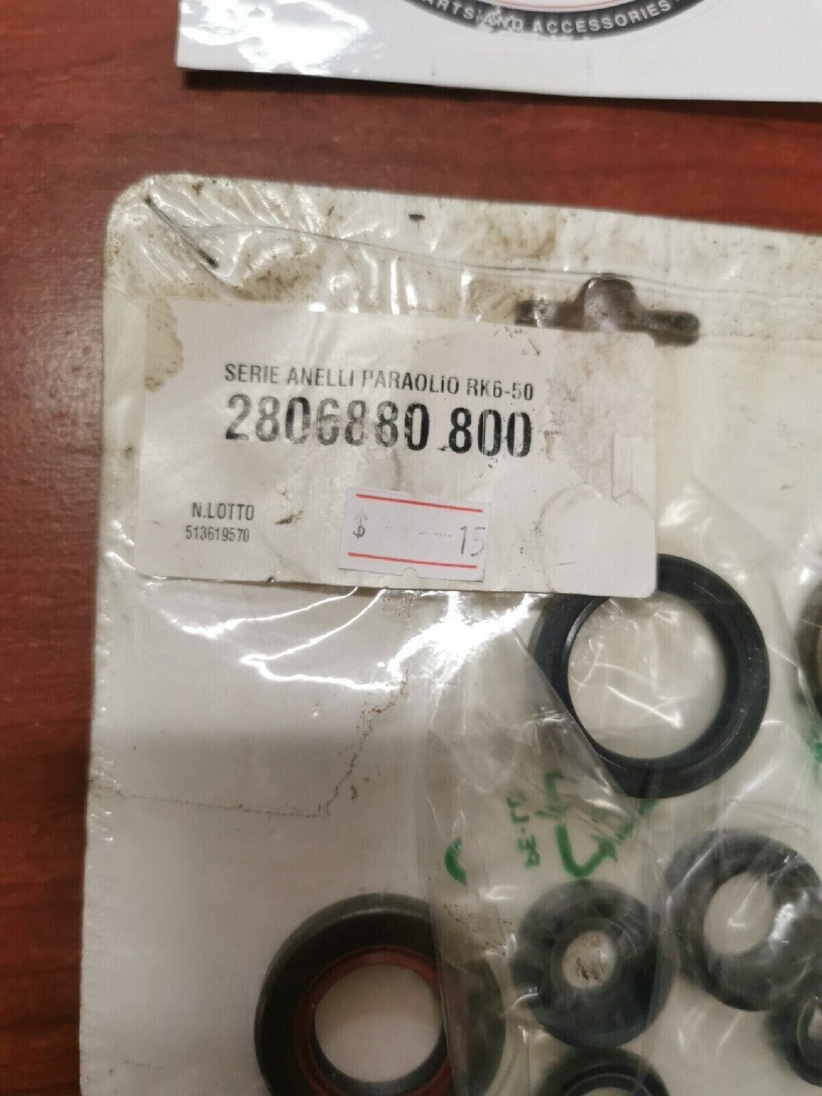 NOS KTM SERIE ANELLI PARAOLIO RK6-50 2806880800 KT4