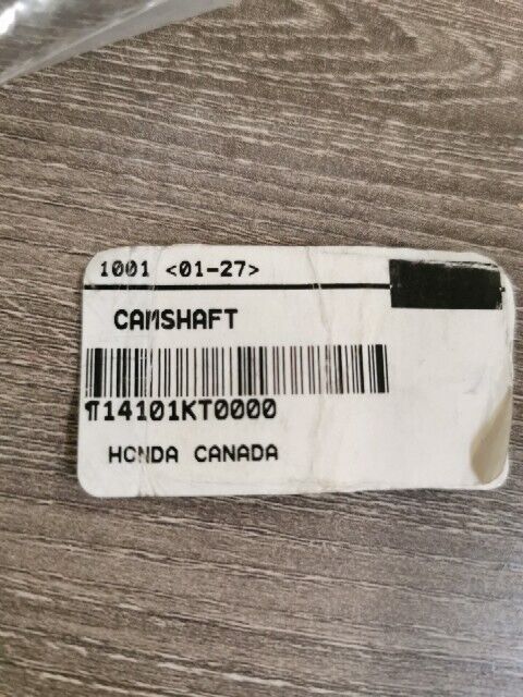NOS HONDA XR200R 1986 1987 Camshaft 14101-KT0-000 H112