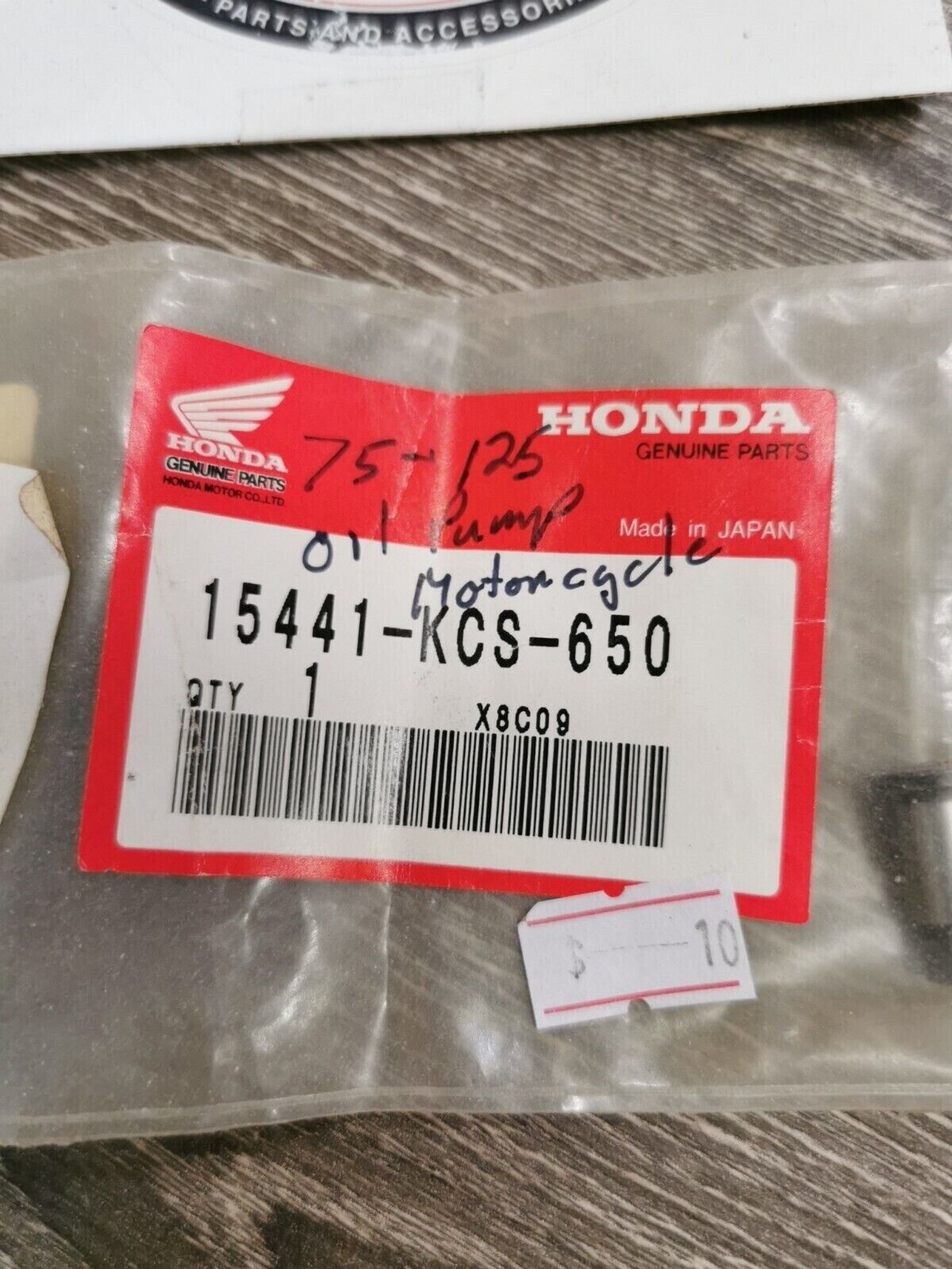 NOS HONDA CL100 OIL THROUGH 15441-KCS-650 H59