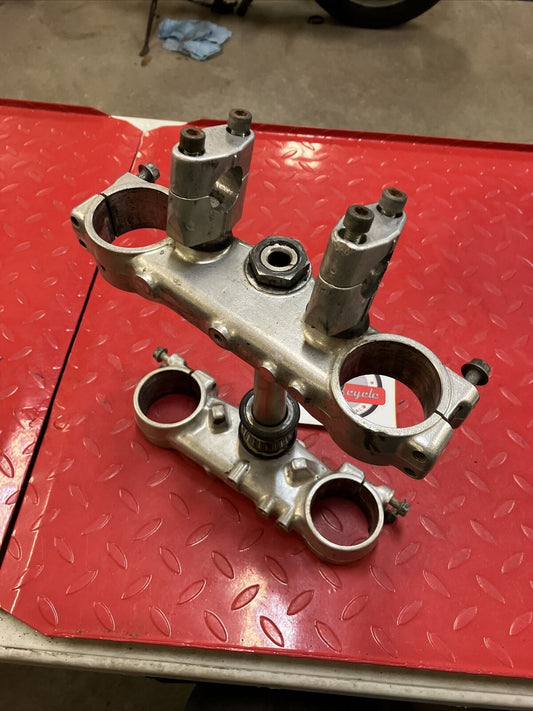 Suzuki RM125 1993 steering stem triple tree clamp RM250 1994 1995 51410-29E50