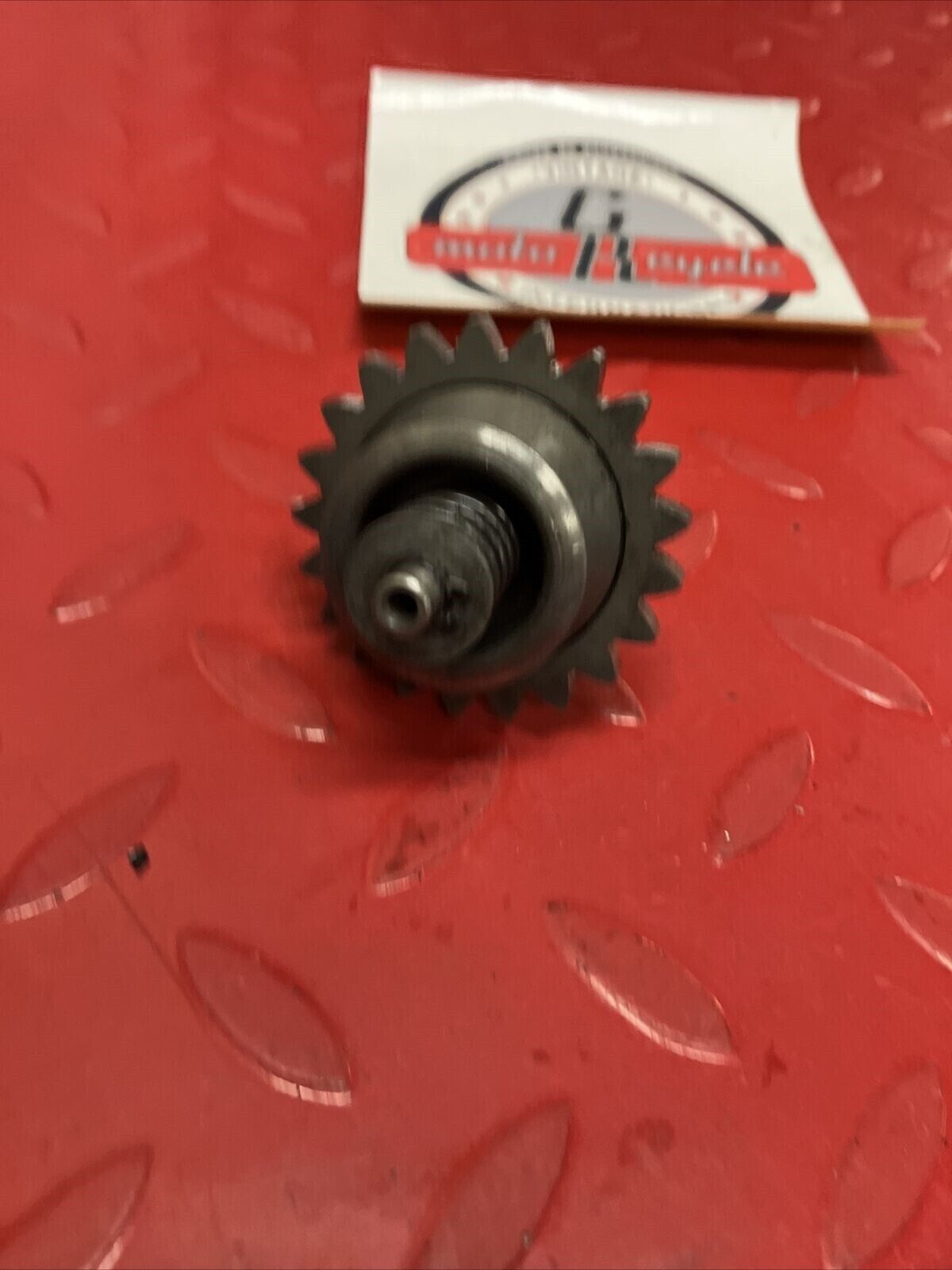 Honda CR250R 1984 waterpump water pump shaft gear 3