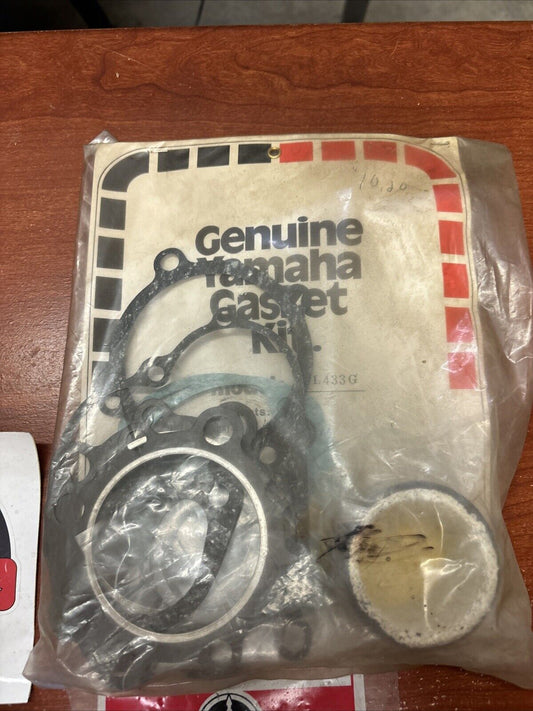 NOS Yamaha 1975 TL433G GASKET KIT Y181