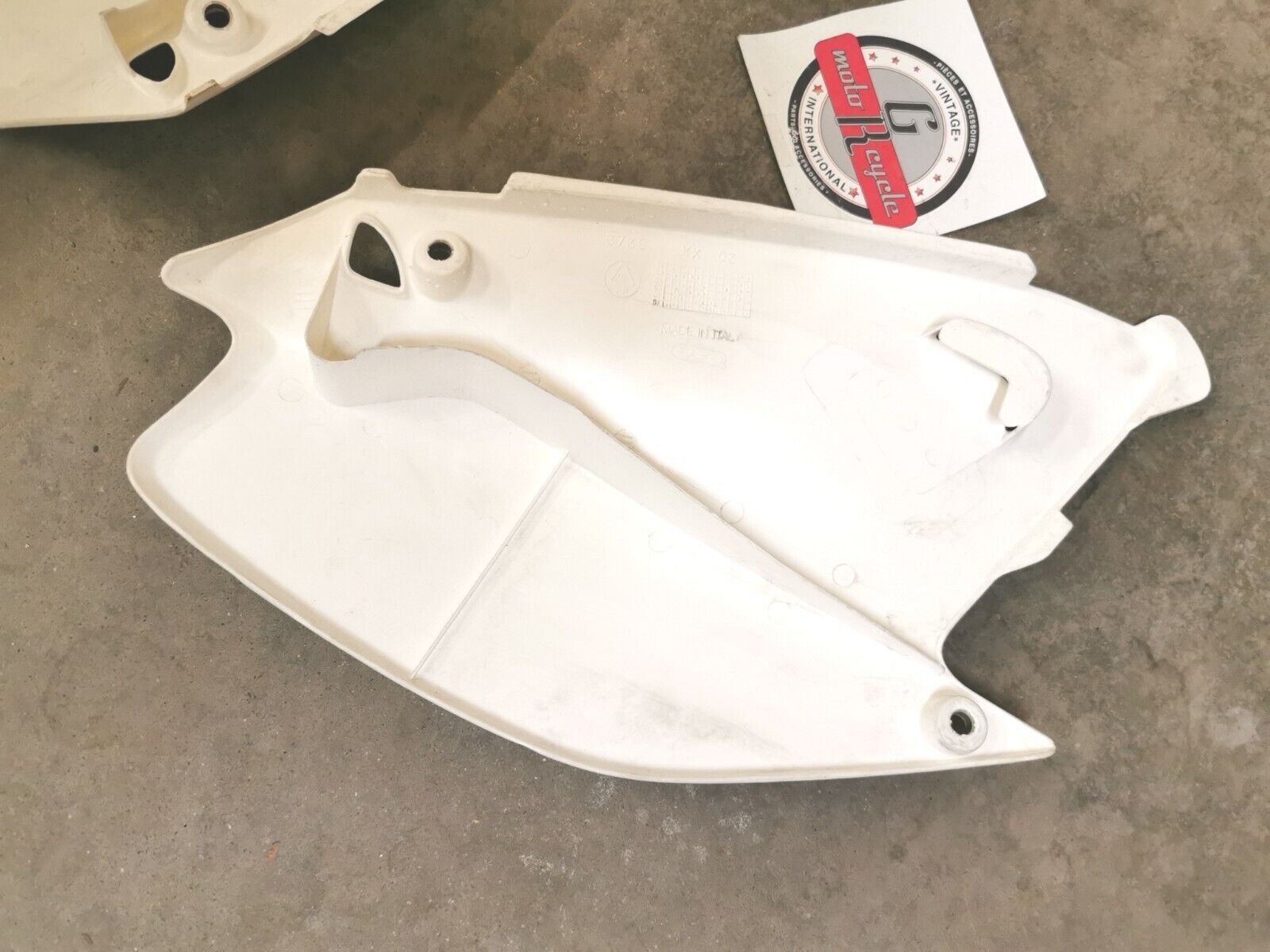 NOS UFO KDX125 KDX250 2003 - 2005 SIDE COVER PANEL SET KA03739-047 J43