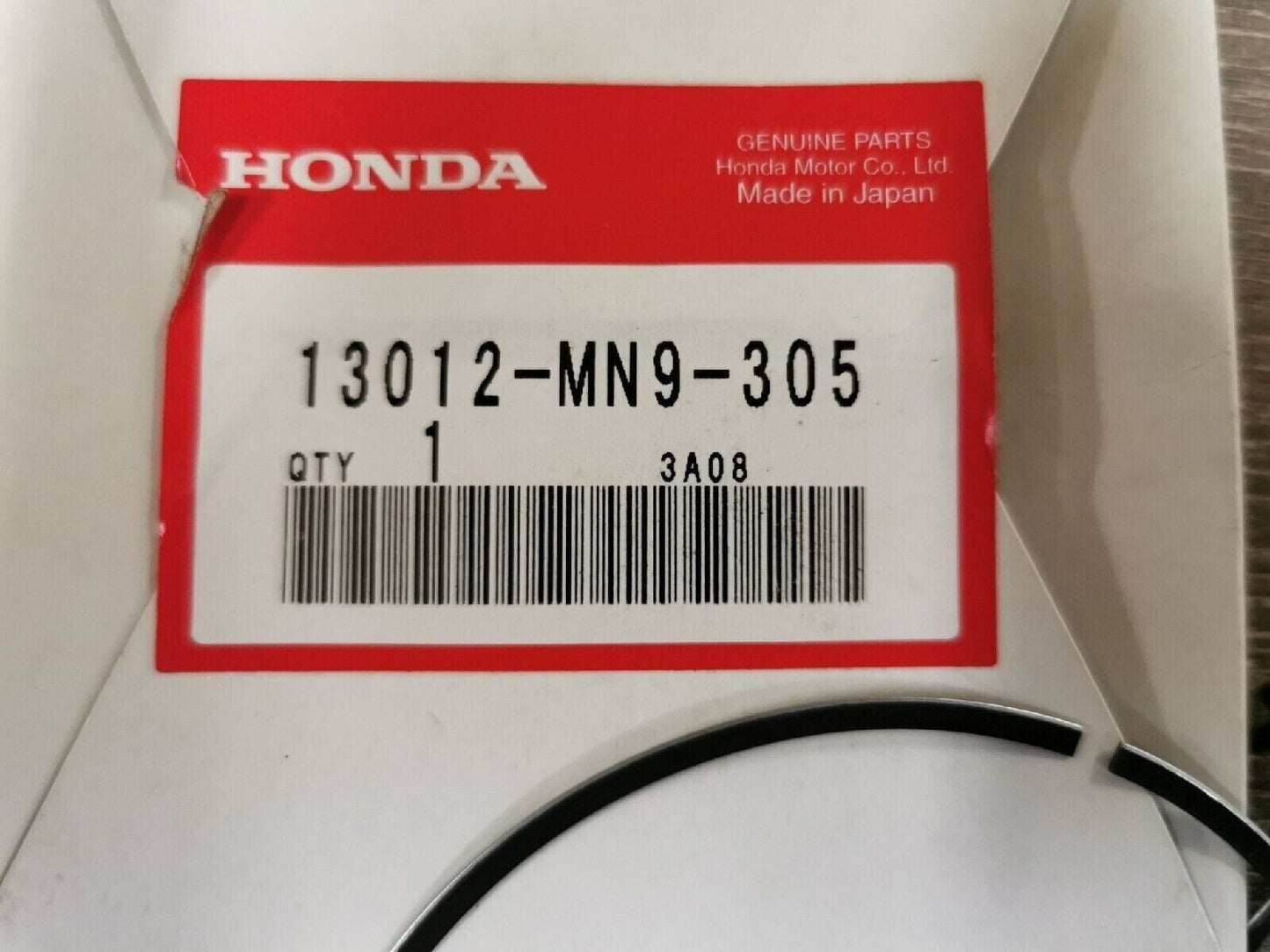 NEW NOS HONDA XL650 1994 - 1997 PISTON RING SET 0.25 13012-MN9-305 H41