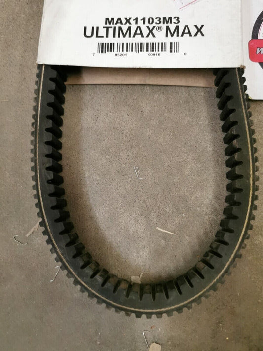NOS ULTIMAX TUNDRA OLYMPIQUE ELITE NORDIK SNOWMOBILE BELT MAX1103M3 J7