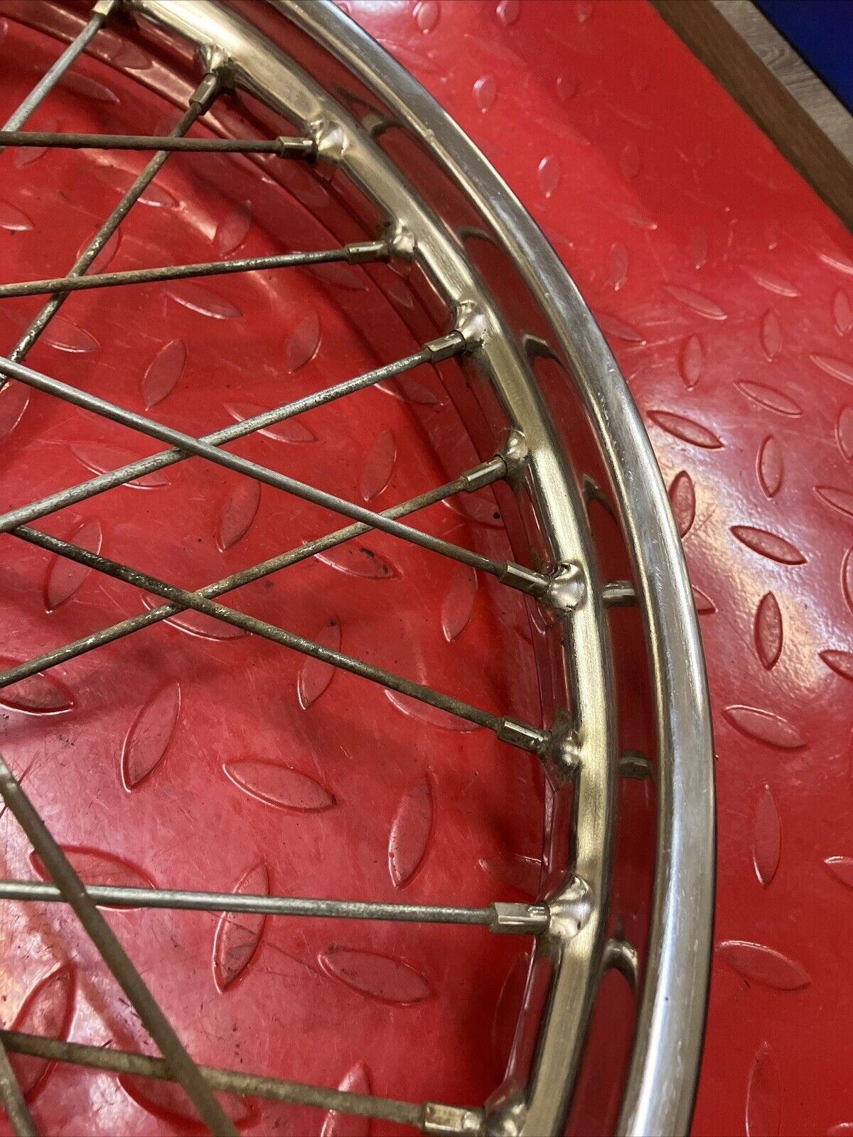 Kawasaki G5 1972 rear wheel rim