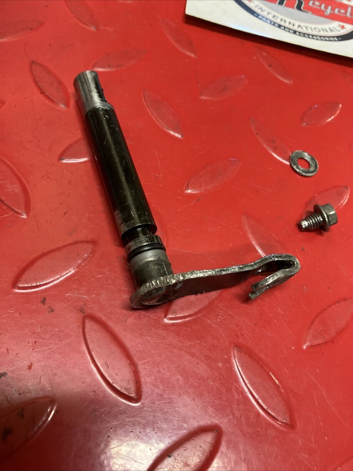 Kawasaki KDX200 1986 clutch release lifter actuator lever arm 1987 1988 2