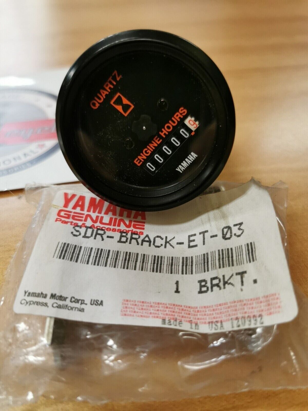 NOS YAMAHA HOUR METER VDO-HOURM-00-00 SDR-HOURM-00-00 Y42