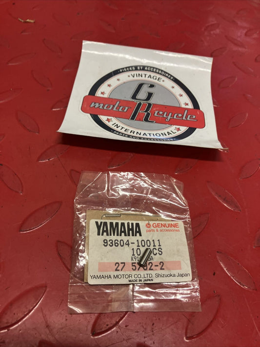 NOS YAMAHA DOWEL PIN 93604-10011-00 Y61