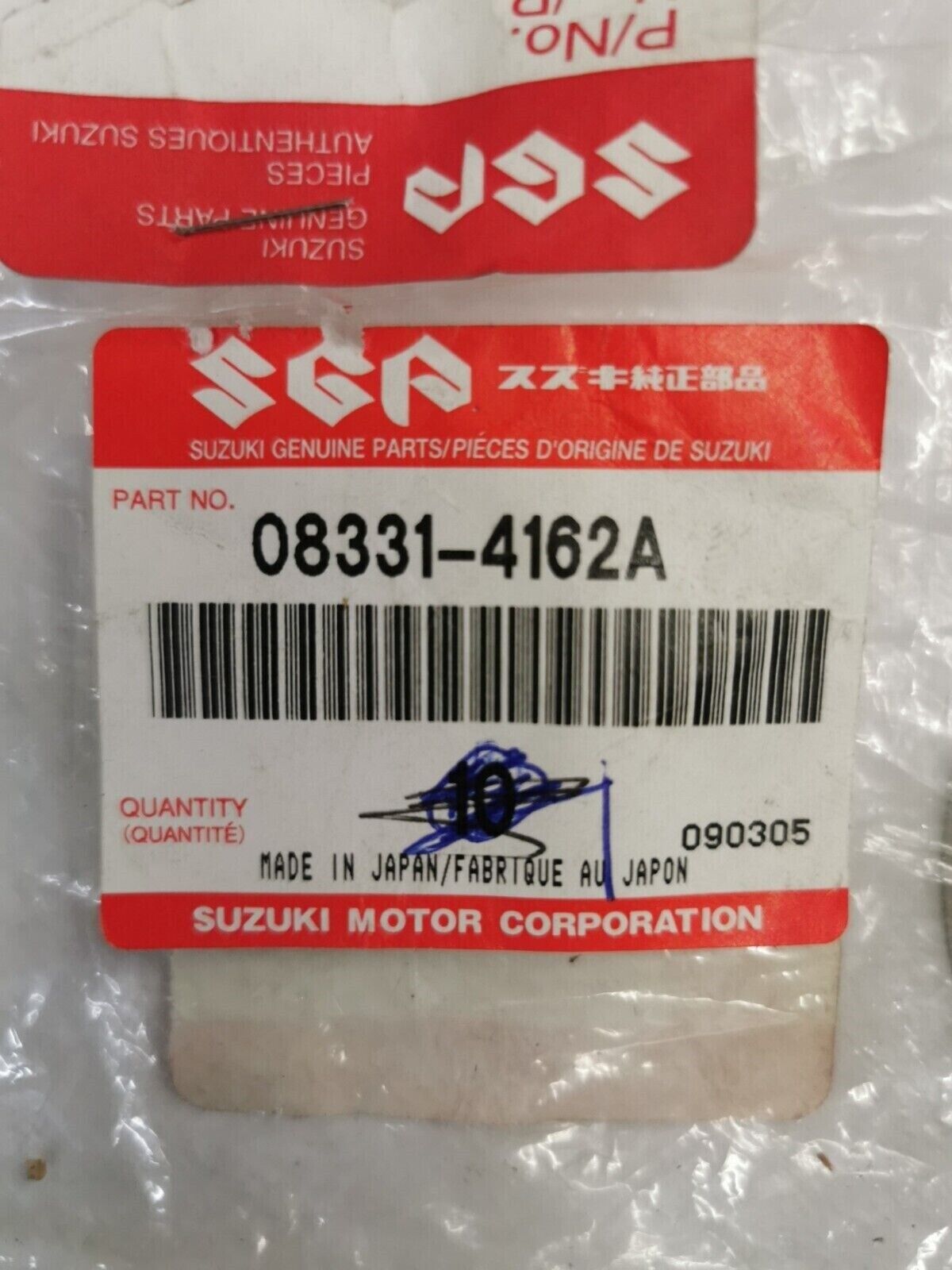 NEW NOS SUZUKI LTF250 CIRCLIP 08331-4162A S29