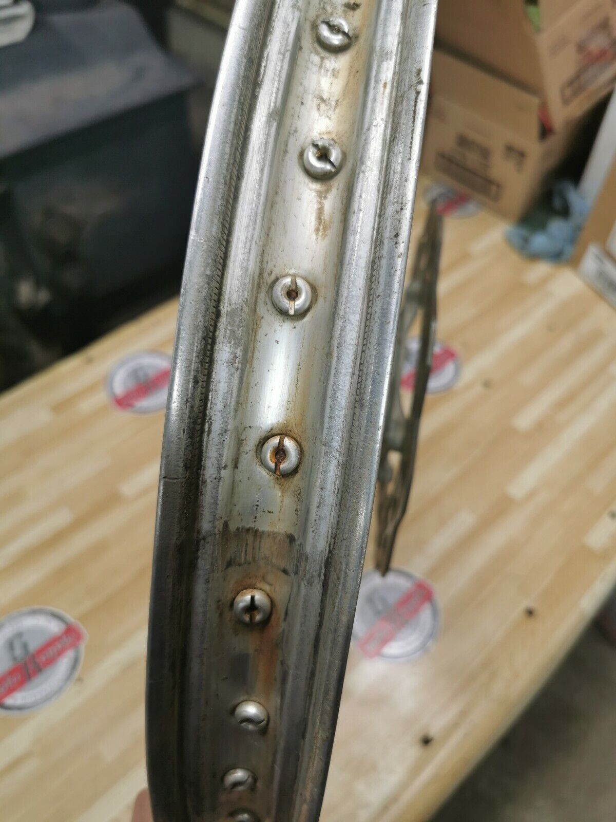 Suzuki RMZ450 2006 front wheel rim hub 54111-35G01