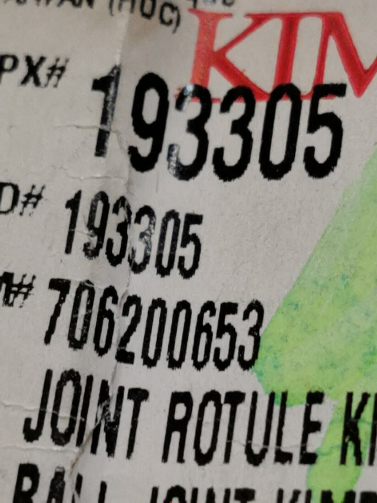 NOS KIMPEX  Ball Joint Kit for Can-Am 193305 706200653 J4
