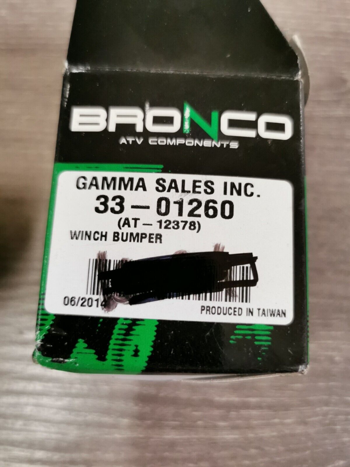 NOS Bronco Winch Bumper UNIVERSAL AT-12378 J32