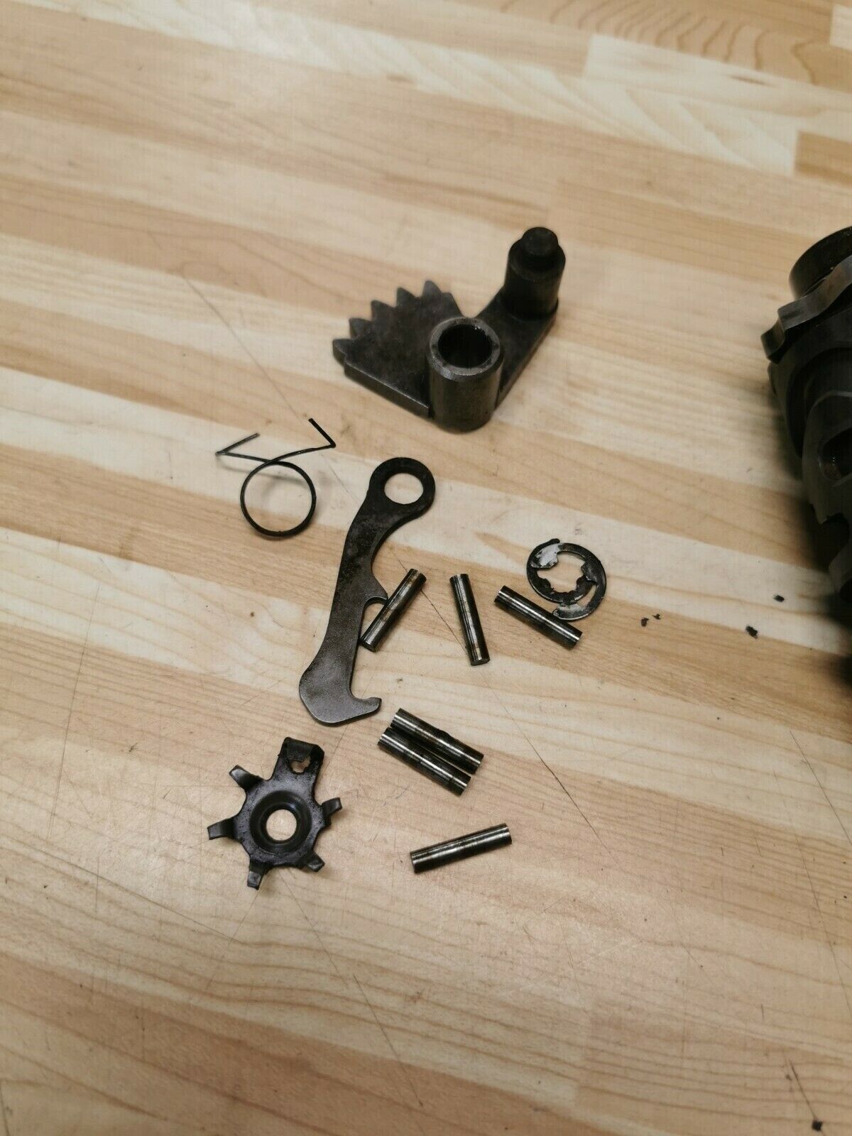 Yamaha DT250 1976 transmission gearshift gear shift drum cam 434-18540-03-00