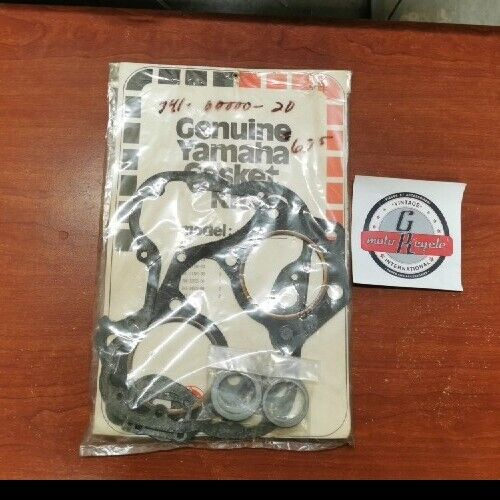 NOS Yamaha 1974 TX750A TOP END GASKET KIT SET 341-00000-20-00 341-00000-21- Y133