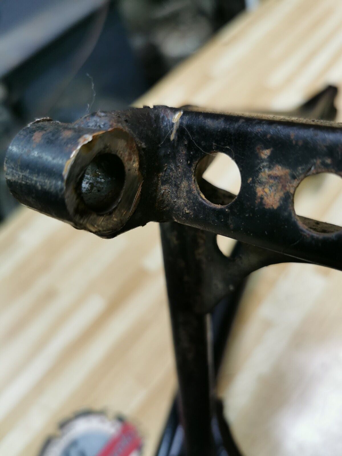 Yamaha IT125 1980 swingarm swing arm rear arm