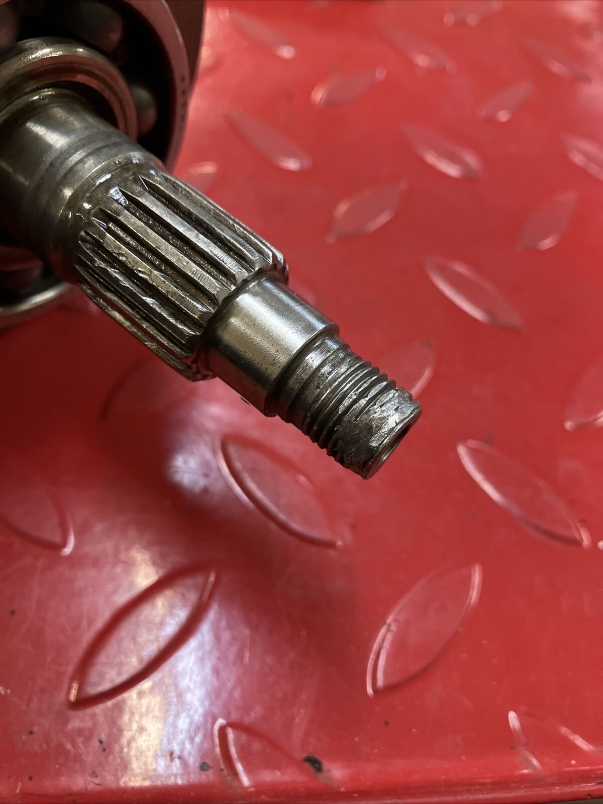Suzuki RM125 1985 crankshaft crank shaft 1984
