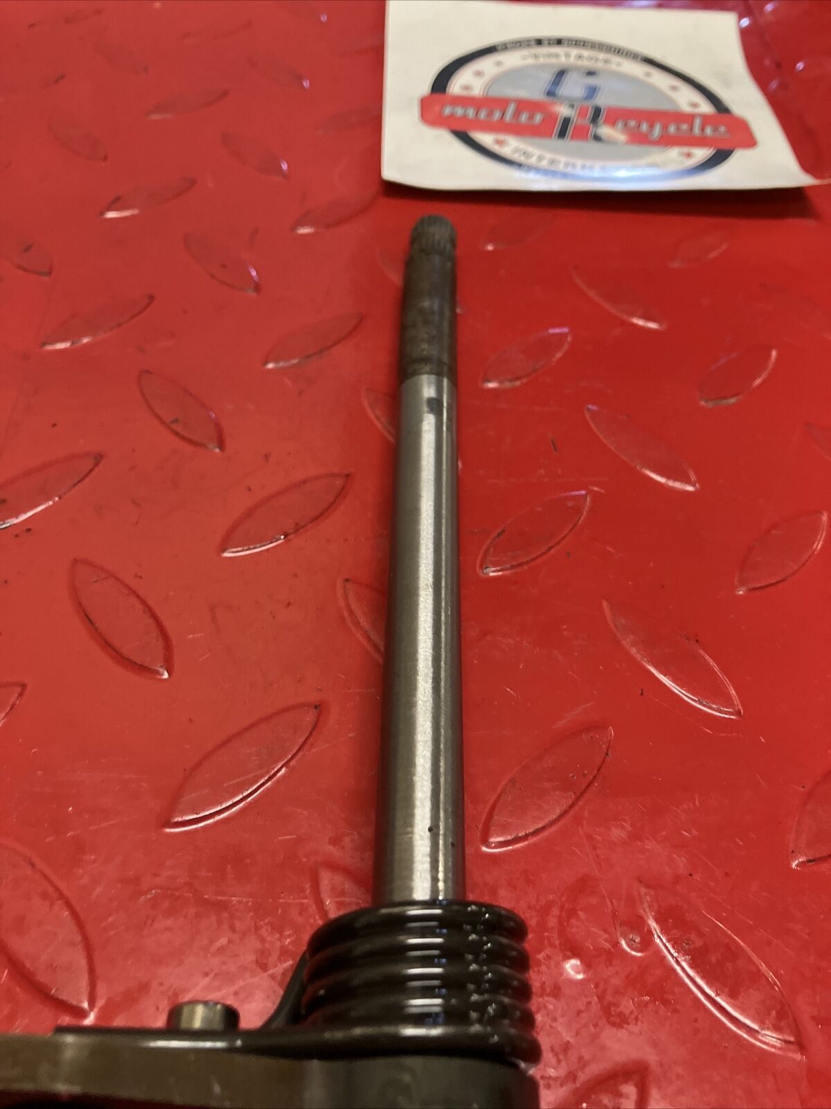 Suzuki DS100 1978 transmission gearshift gear shift shaft sprindle