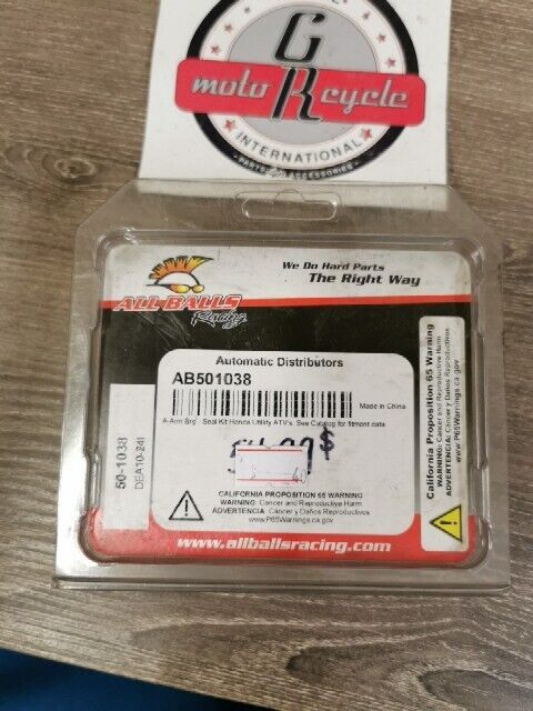 NOS ALL BALLS TRX250 TRX250TE TRX300FW Lower A-Arm BEARING Seal Kit 50-1038 J54