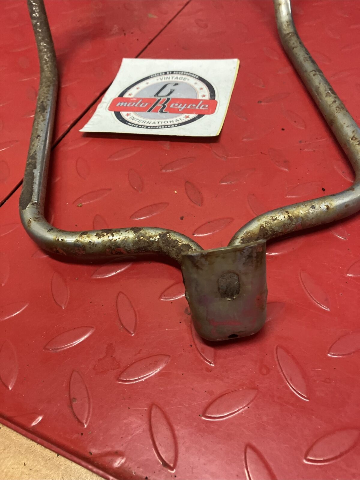 Suzuki RV90 1975 Skid plate brace frame guard