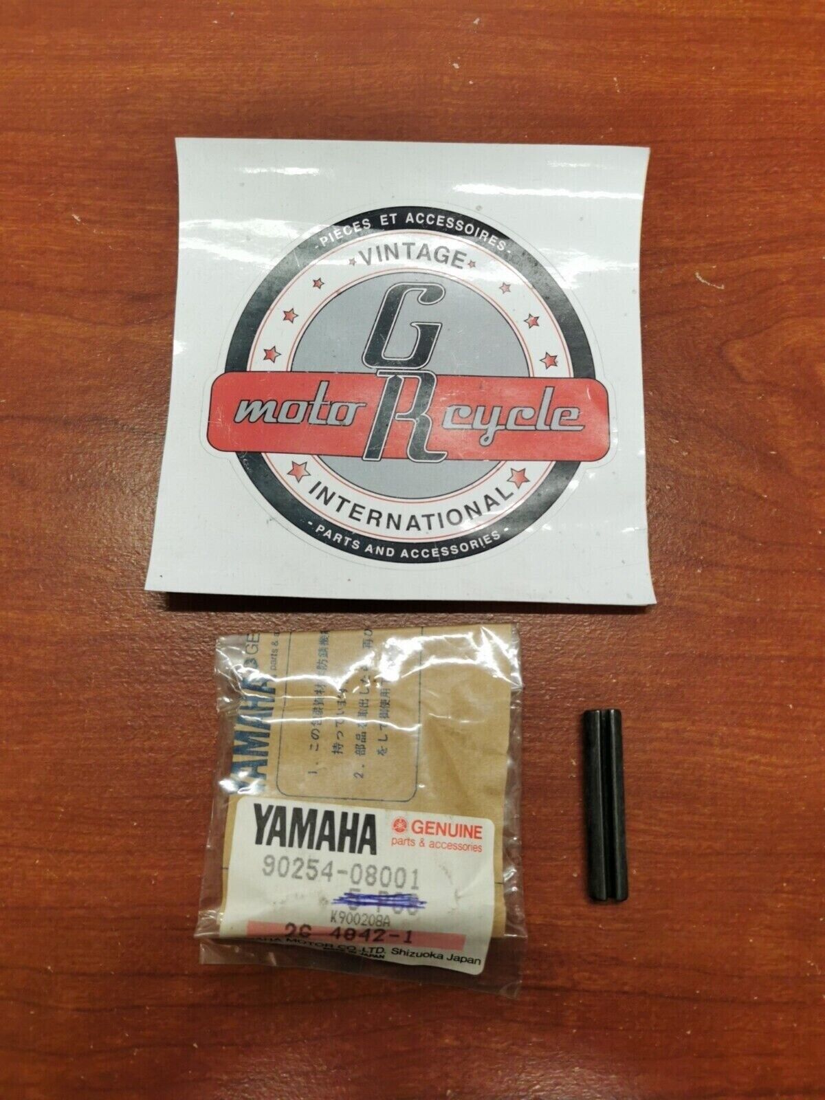 NOS Yamaha ET340 EC340 CF300 ET300 ET250 SPRING TYPE PIN 90254-08001-00 Y100