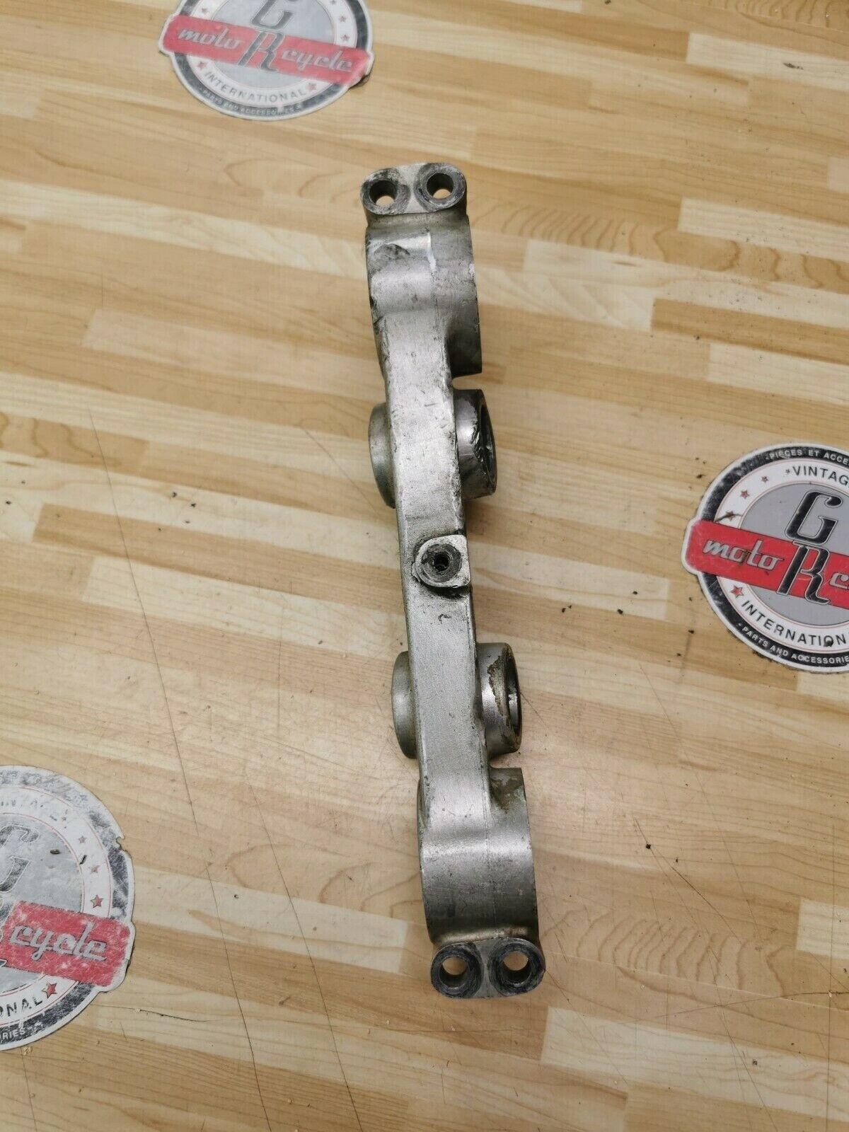 Kawasaki KX500 1987 steering stem triple clamp tree top bridge upper holde KX250