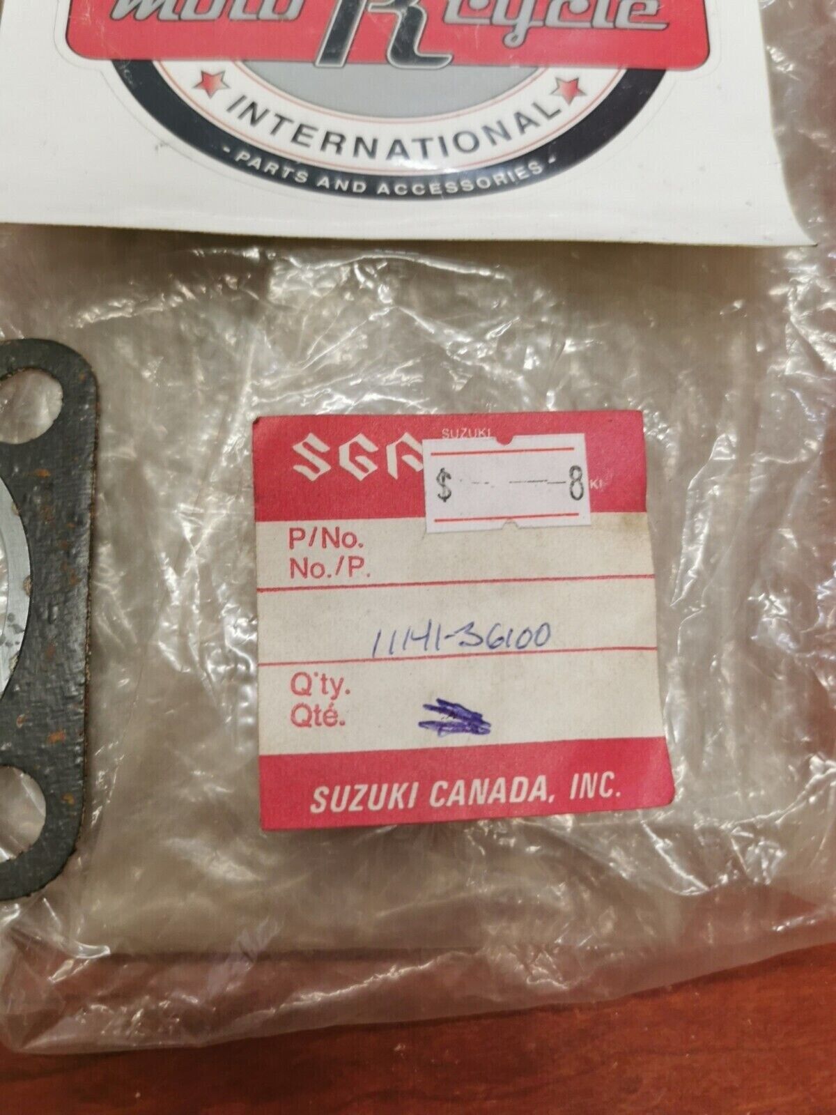 NOS Suzuki GT185 TC100 TS100 CYLINDER HEAD GASKET 11141-36100 S16