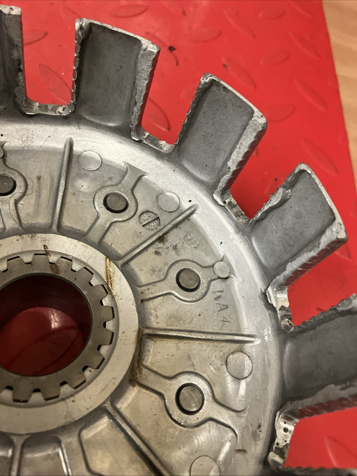 Honda CR250R 1984 Complete clutch assembly basket hub pressure plate