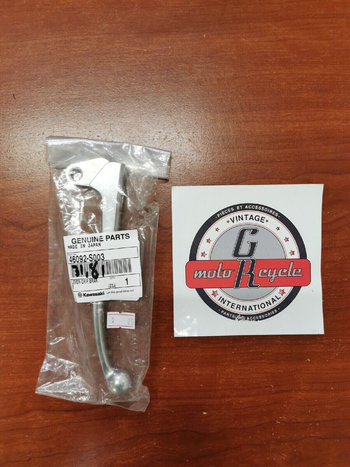 NOS Kawasaki 2003 - 2006 KLX125 BRAKE GRIP LEVER 46092-S003 K23