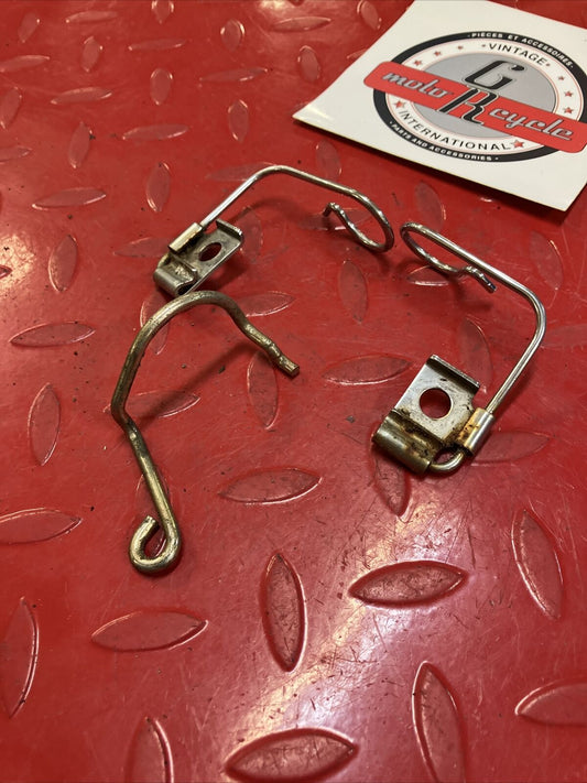 Kawasaki VN750 1986 Vulcan 750 cable harness clamp guide 92037-1667 92037-1666