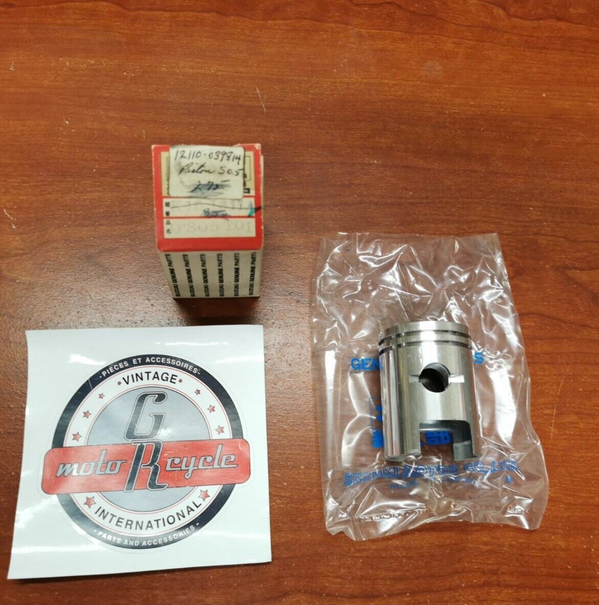 NOS Suzuki 1968 80K10 80K11 80K15 PISTON OS 0.5 12110-03981 S32