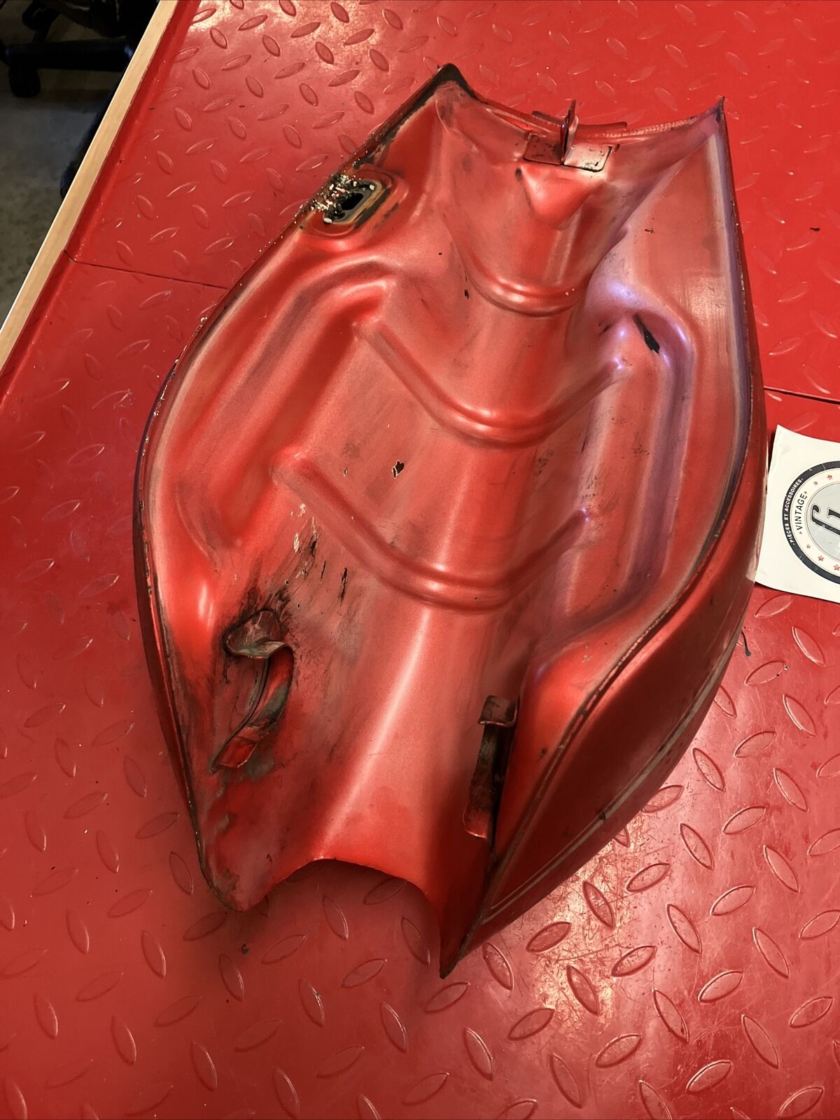 Kawasaki KZ400 1978 1979 Fuel tank gas petrol reservoir 2