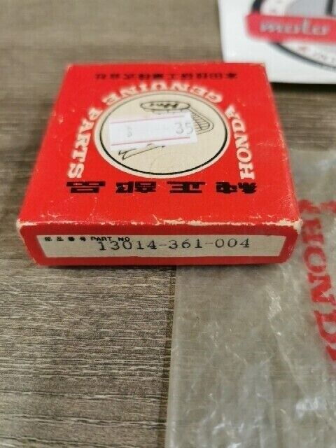 NOS HONDA MT125 1974 - 1976 RING SET 0.75 13014-361-004 H77