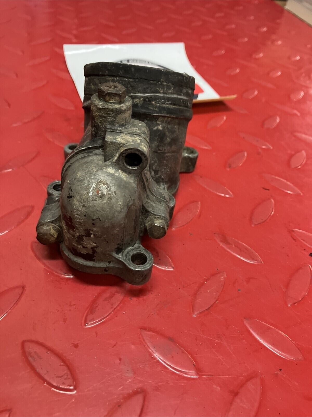 Honda CR250R 1984 exhaust manifold atac butterfly valve governor 2