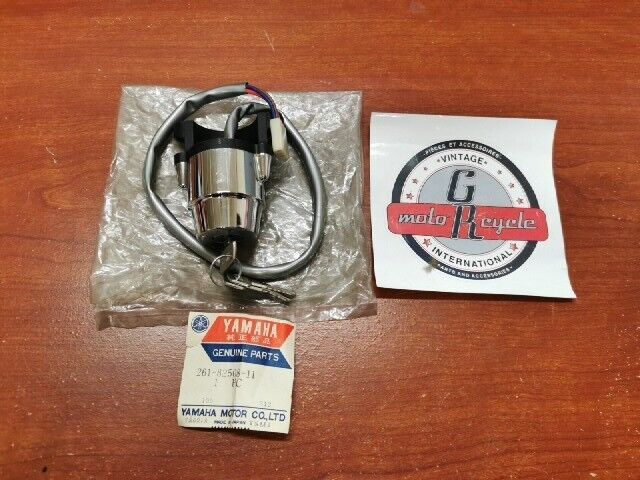 NOS Yamaha 1971 AT1C 1972 AT2 1973 AT3 MAIN IGNITION SWITCH 261-82508-11-00 Y109