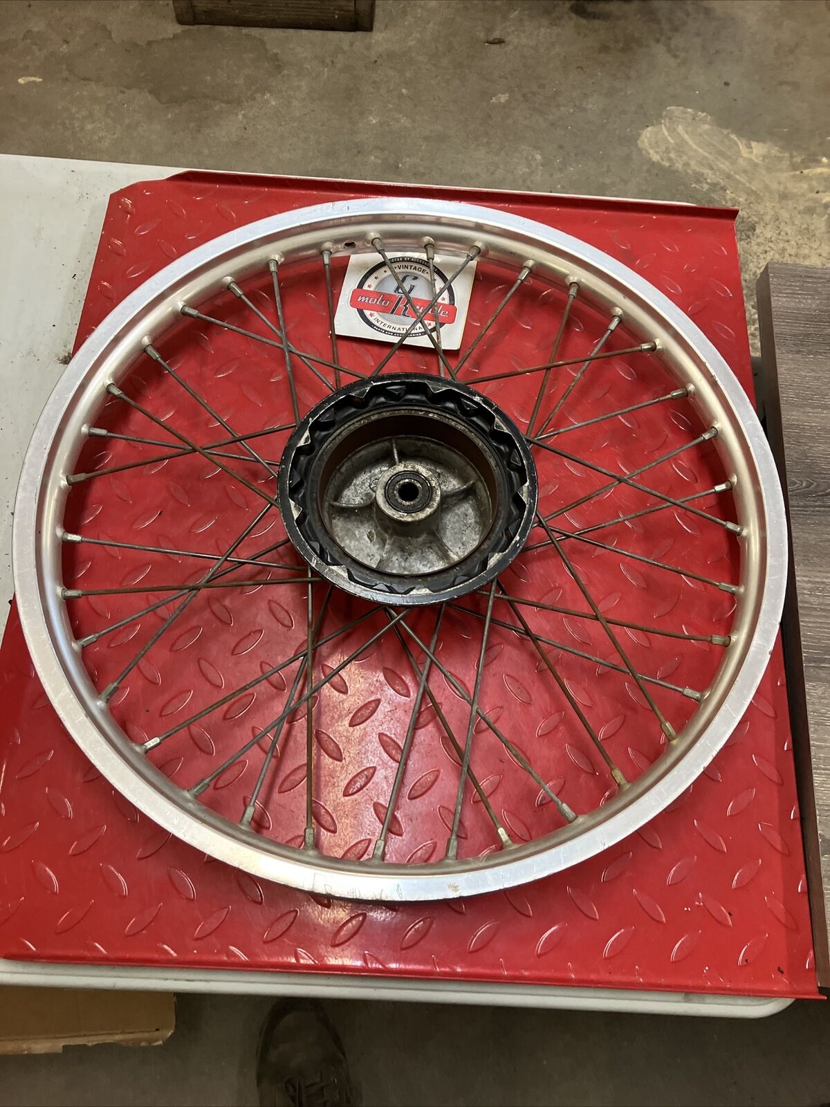 Suzuki RM125 1984 front wheel rim hub RM250 RM500 54110-14121