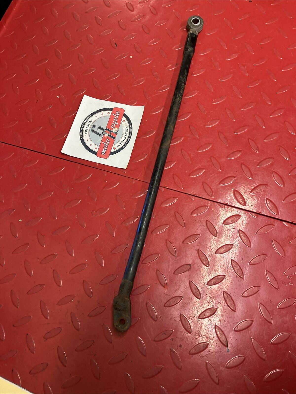 Kawasaki KX125 1980 Rear brake panel torque link stay bar rod KDX175