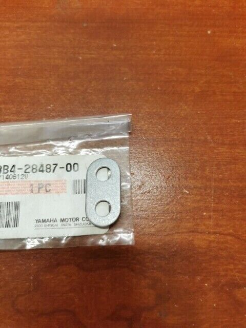 NOS Yamaha YFM450 YFM550 YFM700 PLATE 3B4-28487-00-00 Y105