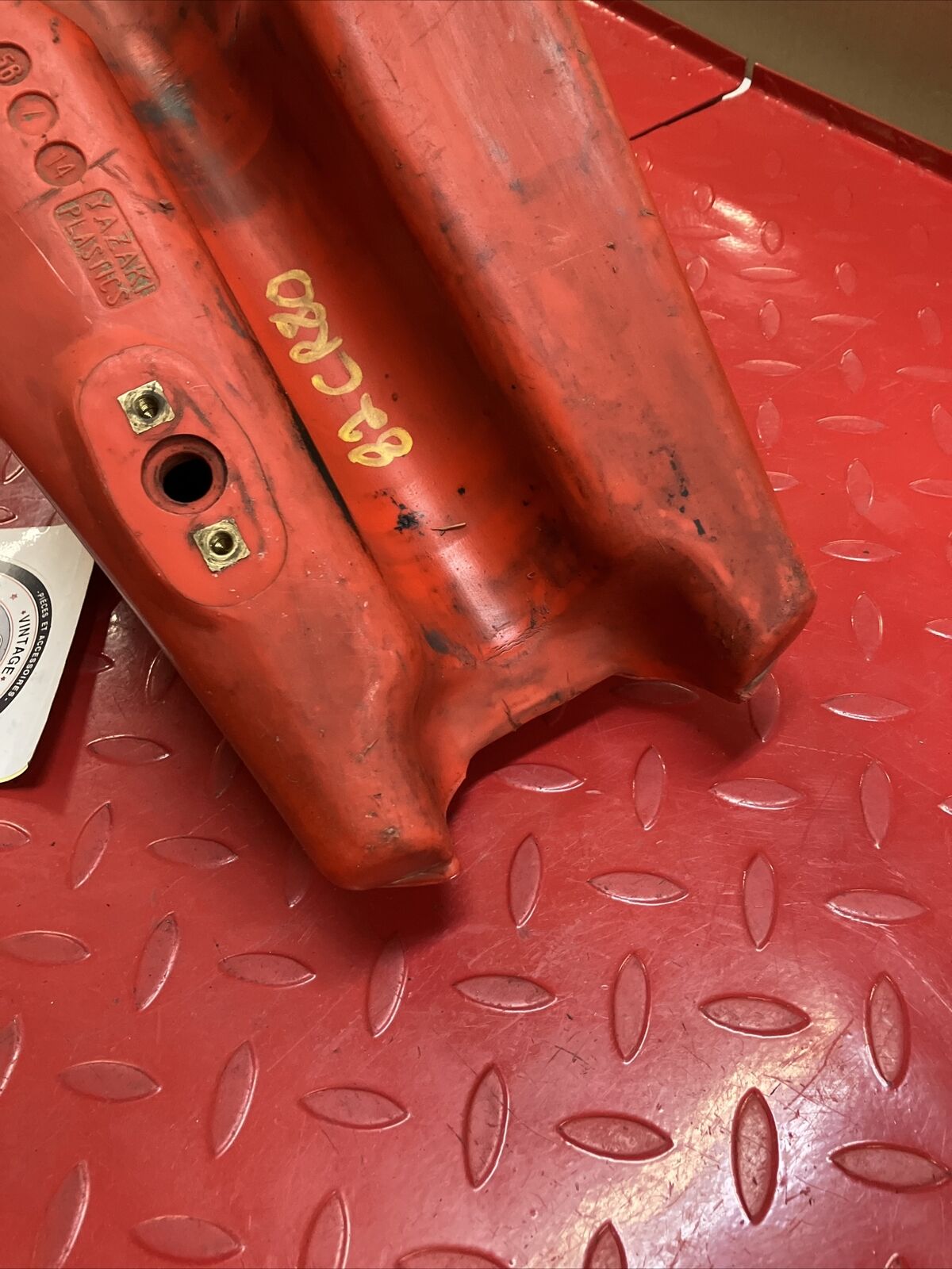 Honda CR80R 1982 fuel tank gas petrol reservoir