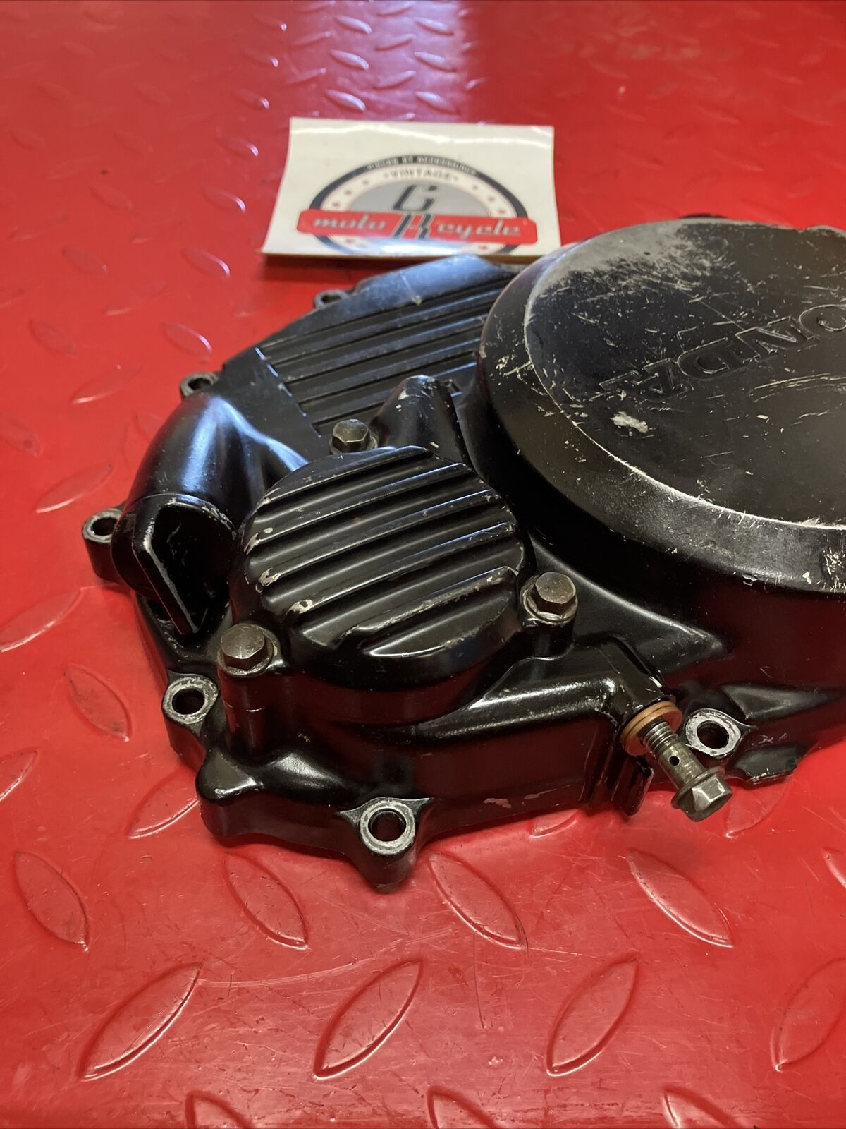 Honda XL350R 1984 Right crankcase clutch cover