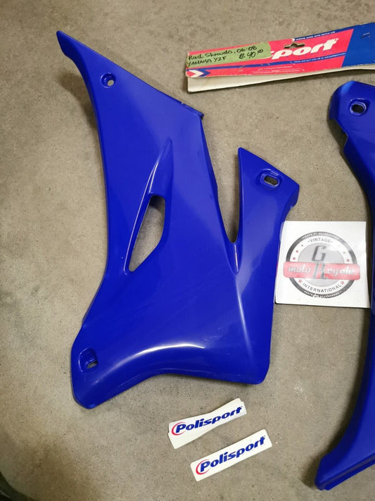 NOS DGP YZF250F YZF450 2006 - 2008 RADIATOR SCOOPS Blue 8426100002  J44