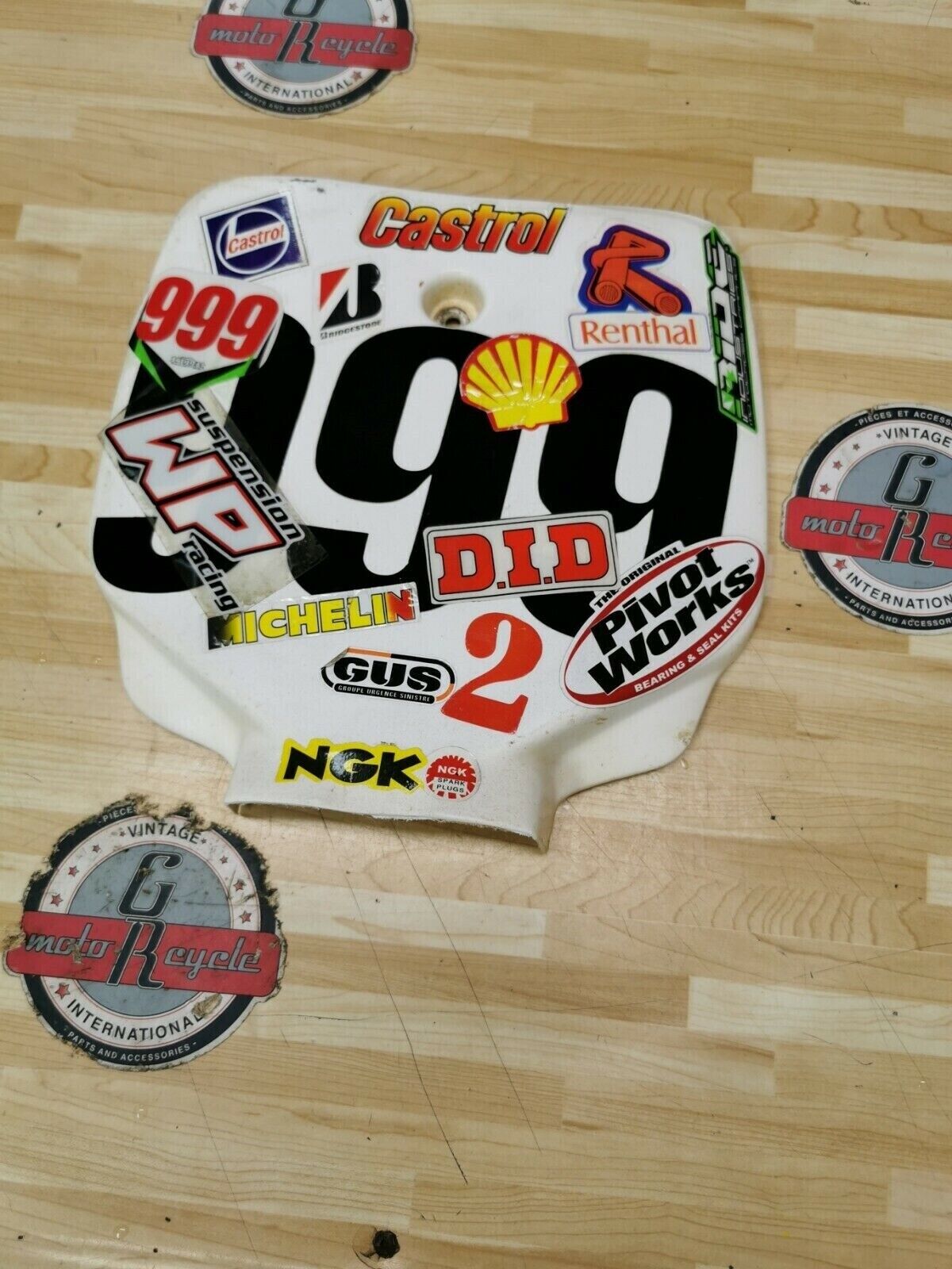 Kawasaki KX65 2008 front number plate panel G