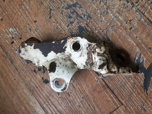 Honda XR80R 1993 footpeg foot peg rest bracket kickstand plate kick stand