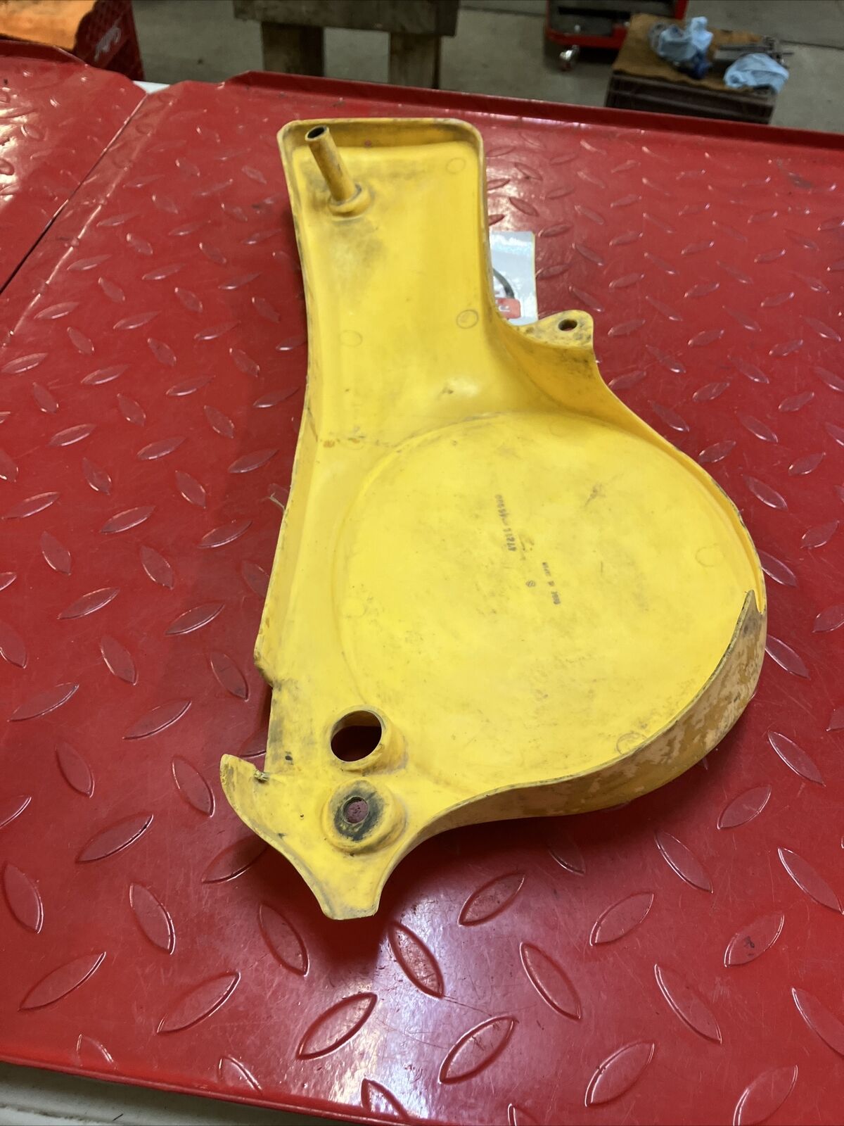 Suzuki RM80 1979 left side cover panel fairing