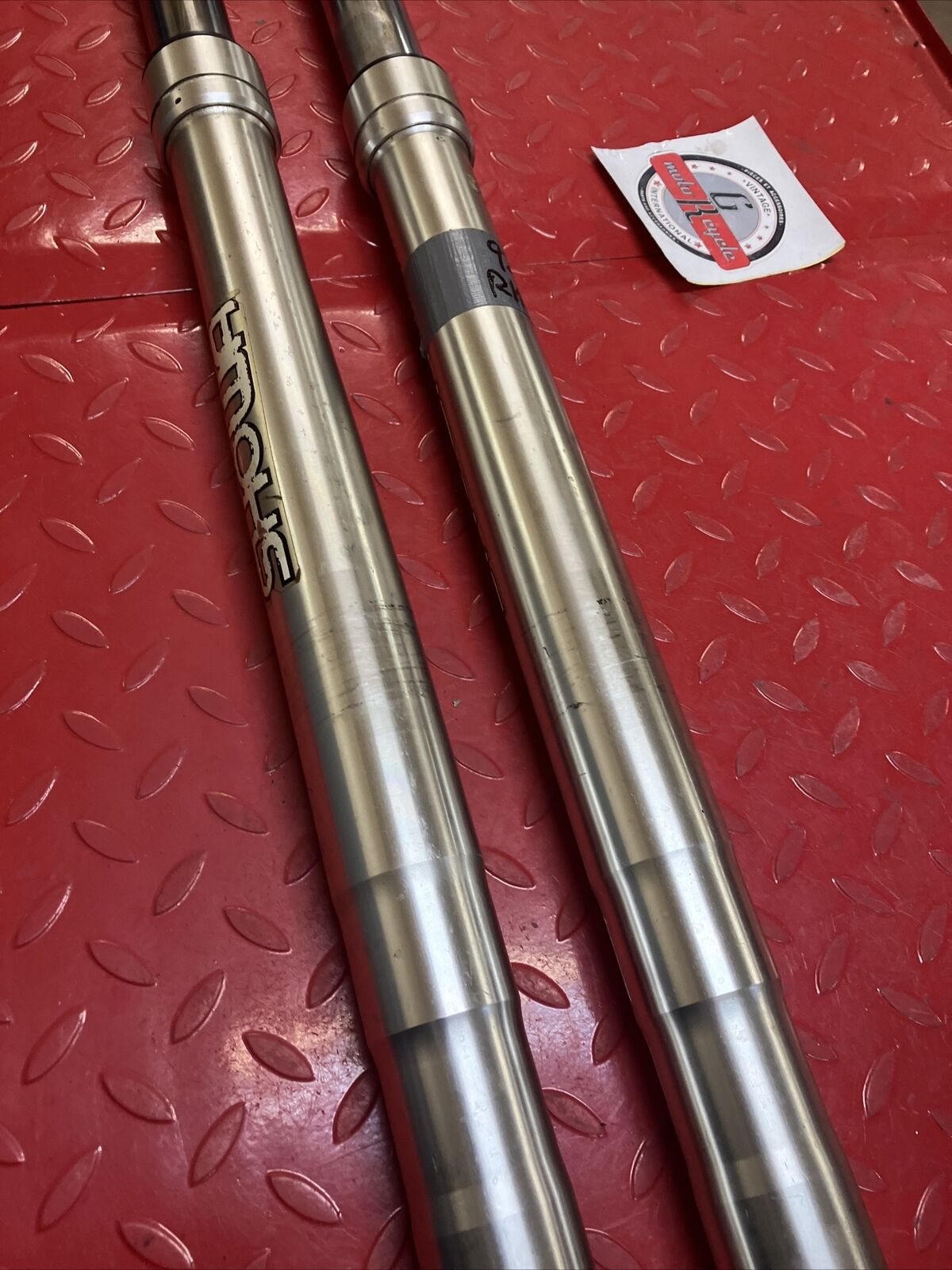 Suzuki RM250 1992 left right front forks 51103-28C71 51104-28C71