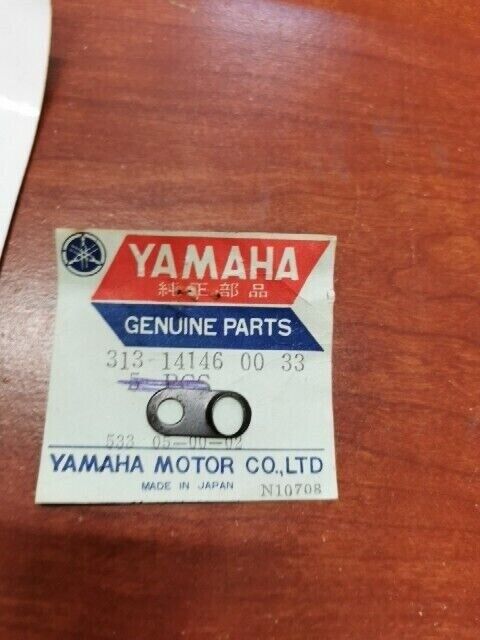NOS Yamaha ET340 EX570 YZ125 PLATE 313-14146-00-33 SUB 313-14146-00-00 Y107