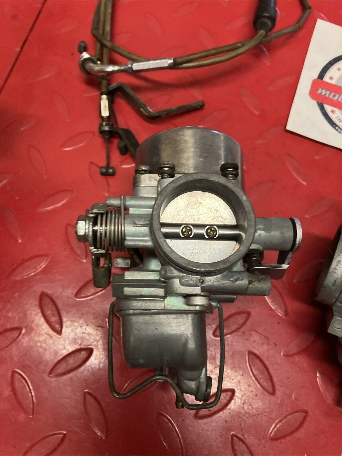 Honda CB500T 1975 1976 carburetor set CLEANED BUT NOT RESTORED U4
