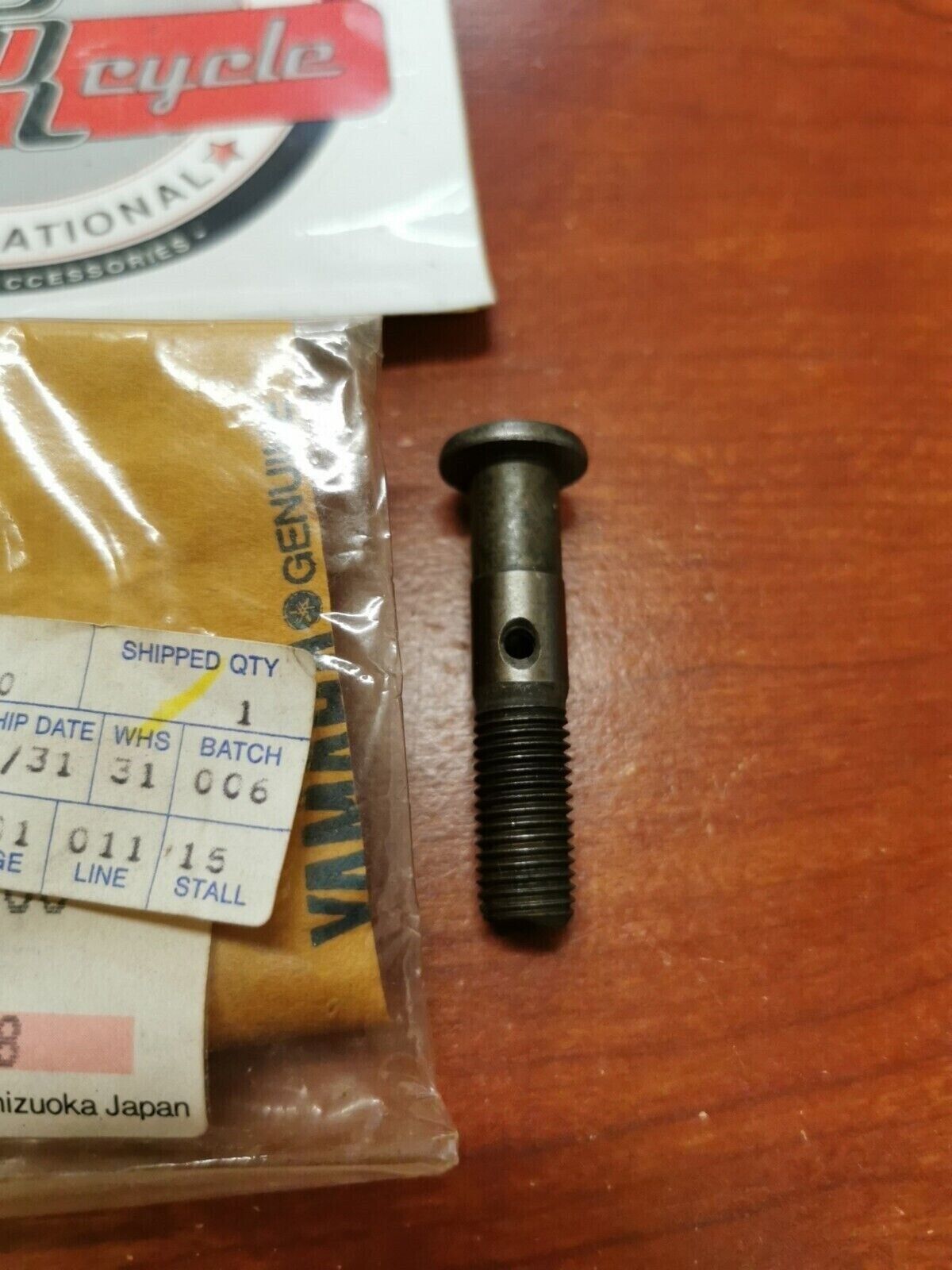 NEW NOS Yamaha YT125 YT175 ADJUST BOLT 3X3-18176-00-00 Y93