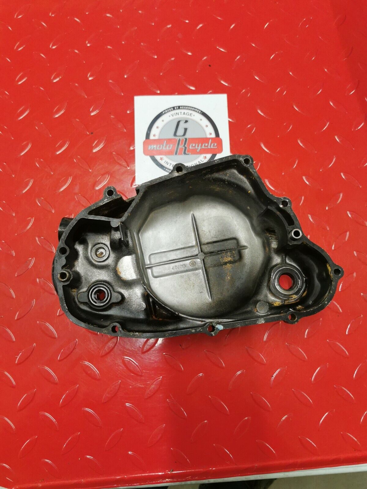 Yamaha MX100 1980 Right crankcase clutch cover DT100 RT100 YZ125 MX175 MX125