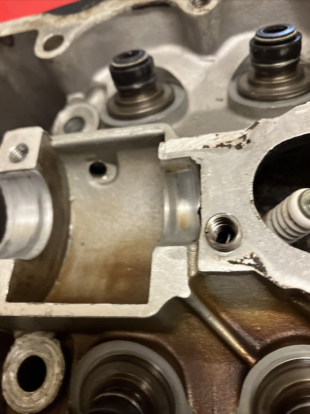 Honda XR350R 1985 cylinder head